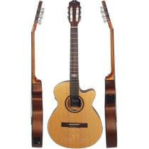 Violão Eletroacústico Nylon Strinberg SL200C NS Fosco Super Flat