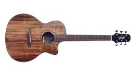 Violão eletroacústico seizi supreme mirai ryu cutaway solid top koa com bag
