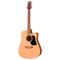 Violão Eletroacústico Walden D255CE Standard Dreadnought Cutaway Tampo Laminado Spruce EQ Bag Violão Eletroacústico Walden D255CE Standard Dreadnought Cutaway Tampo Laminado Spruce EQ Bag