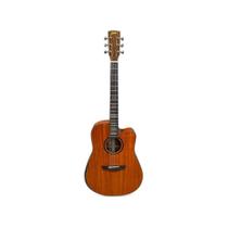 Violão Eletroacústico Zellmer Solido Provenance Folk Cutaway Mahogany Brilhante Violão Eletroacústico Zellmer Solido Provenance Folk Cutaway Mahogany Brilhante