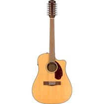 Violão Fender CD140 SCE 12 Cordas Dreadnought Elet Com Case