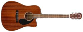 Violão Fender CD60SCE Dreadnought All Mahogany 0970113022