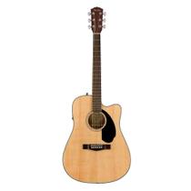 Violão Fender Dreadnought Solid Top Cutway CD-60 SCE Natural