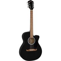 Violão Fender Eletroacústico FA135CE Concert Preto 971253506 Violão Fender Eletroacústico FA135CE Concert Preto 971253506