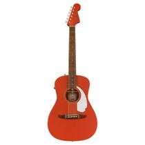 Violão Fender Malibu Player Walnut White Red 0970722540 Violão Fender Malibu Player Walnut White Red 0970722540