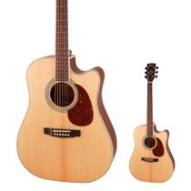 Violão Folk Aço Elétrico Tampo Sólido Fishman Cort MR710F NS Violão Folk Aço Elétrico Tampo Sólido Fishman Cort MR710F NS