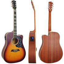 Violão Folk Aço Eletroacústico Galaxy VM925DTC SS Sunburst Michael Violão Folk Aço Eletroacústico Galaxy VM925DTC SS Sunburst Michael