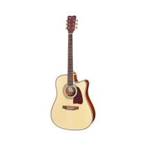 Violão Folk Cutaway Elétrico Eagle Satin Natural Aço CH889