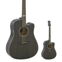 Violão Folk Dreadnought Elétrico Strinberg SD200C TOS Tobacco Fosco Violao Cordas de Aço
