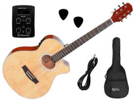 Violão Giannini Aço GSF-1D CEQ Mini Jumbo Eletroacústico