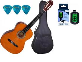 Violao Giannini Acustico Nylon Start N14 Natural +Kit