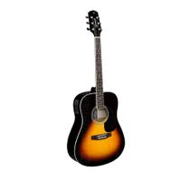 Violão Giannini Elétrico Folk Cordas Aço GD-1 EQ VSB-S Violao Eletroacústico Vintage Sunburst Satin