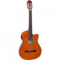 Violão GIANNINI Eletroacústico Flat Cutaway Nylon NF-14 Natural