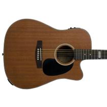 Violao Giannini Folk Gf1d Ceq Walnut Aço Novo