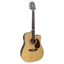 Violao giannini gf-1d ceq n folk cutaway eletroacustico natural