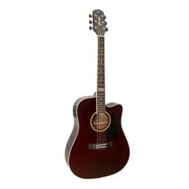 Violão Giannini GF-1D Dreadnougth Elétrico Aço Dark Wine