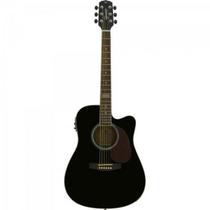 Violão Giannini GF1D CEQ Eletroacústico Aço Preto F002