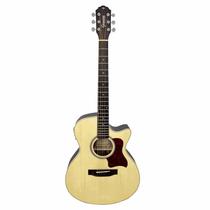 Violao giannini ggc plus ceq ns aco eletroacustico grand concert cutaway ns