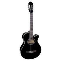 Violão Giannini GNF-1D CEQ Eletroacustico Nylon Black (BK)