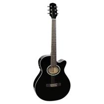 Violao giannini gsf-1d ceq bk aco eletroacustico preto