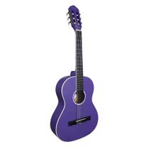 Violao giannini n6 pps 3/4 start nailon acustico cor purple satin pps