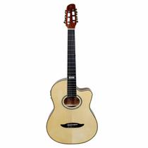 Violao giannini nailon cutaway gnf-3 ceq natural glossy
