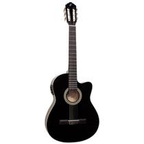Violão Giannini NF14 Nylon Flat Cutway Elétrico Preto Nf-14 Violão Giannini NF14 Nylon Flat Cutway Elétrico Preto Nf-14