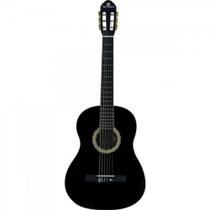 Violão Harmonics Acústico Clássico Nylon Gc-10Bk design moderno na cor Preto. Violão Harmonics Acústico Clássico Nylon Gc-10Bk design moderno na cor Preto.