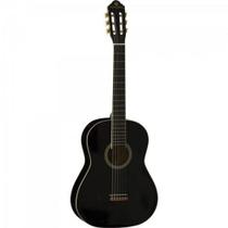 Violão Harmonics Acústico Clássico Nylon Gna-111 na tonalidade Preto.
