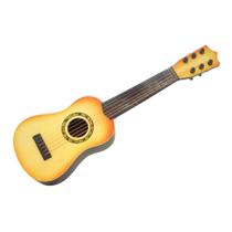 Violão Infantil - 6 Cordas - Amarelo - DM Toys