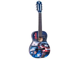 Violão Infantil Marvel Avengers Capitão América - 6 Cordas Corpo Clássico PHX