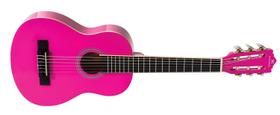 Violão Infantil MICHAEL Antares VM10E PK 1/4 (Até 7 anos) - Cordas de Nylon Rosa Pink