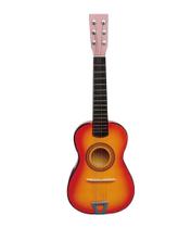 Violão infantil mini semi profissional madeira com cordas de aço