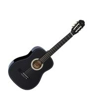 Violão Infantil Vogga Acustico Nylon Vca54 Bk Preto