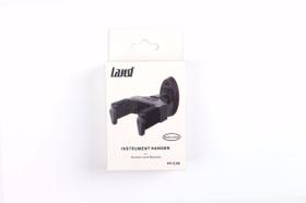 Violão land nylon preto ln-39 +suporte de parede +correia