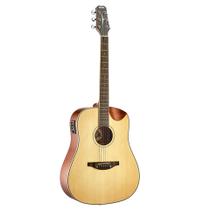 Violao malibu folk venice halfcutway natural satin vfvc