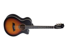 Violao michael nylon eletrico nini jumbo vmy 340 sm