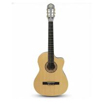 Violão Myth Eletroacústico Nylon Cutaway Natural Dark Brown Com Equalizador Profissional - NoBrand Violão Myth Eletroacústico Nylon Cutaway Natural Dark Brown Com Equalizador Profissional - NoBrand