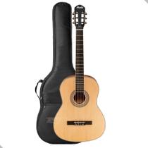 Violao Nylon Acustico Memphis Mw10 Nts Natural Satin + Capa