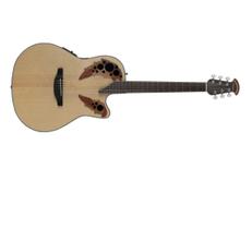 Violao ovation celebrity elite ce44-4-g mid cutaway natural/c bag