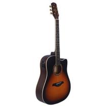 Violao phx dreadnought cutaway aco elet. sunburst sf-199 sb