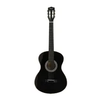 Violão Preto Clássico Cordas Nylon Evolux Diversos Estilos Musicais Excelente Acústica Alta Qualidade