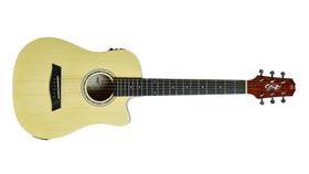 Violão Seizi Baby Tokyo Cutaway Natural Satin Com Bag Violão Seizi Baby Tokyo Cutaway Natural Satin Com Bag