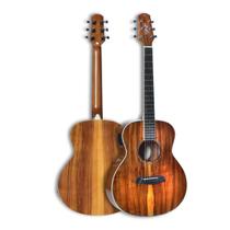 Violão Seizi Mini Kyoto Solid Abalone Com Bag Koa