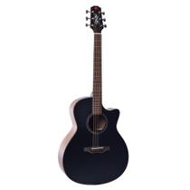 Violão Seizi Supreme Ryu Cutaway Black Top com Bag 10360537
