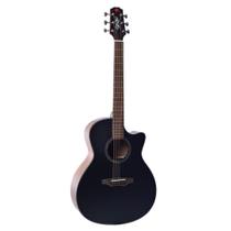 Violão Seizi Supreme Ryu Cutaway Black Top com Bag 10360537