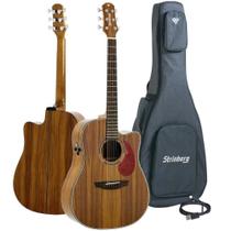 Violao strinberg diamond dd1c koa folk 1