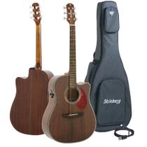 Violão Strinberg Diamond DD1C MGS Mahogany Folk + Capa