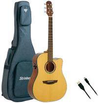 Violão strinberg diamond folk dd3sc rt sólido c/ bag Violão strinberg diamond folk dd3sc rt sólido c/ bag