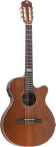 Violão Strinberg Elétrico náilon Flat SL200 Mogno